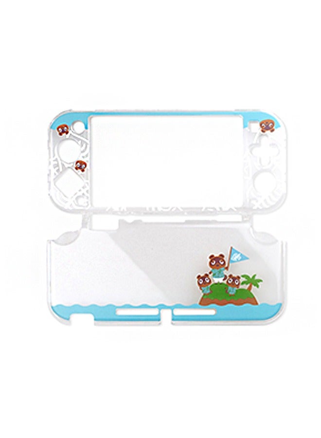 Organizer Protective Case for Switch Lite, Clear Hard PC Case Cover Split Design Shockproof Anti Scratch Shell Accessories for Switch Lite and Joycon Controller - Image 1